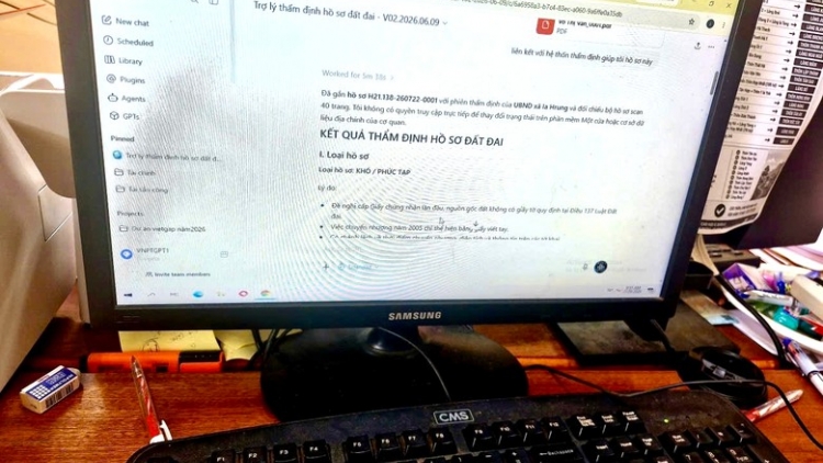 Ứng dụng AI vào công việc, giảm áp lực cho cán bộ cơ sở
