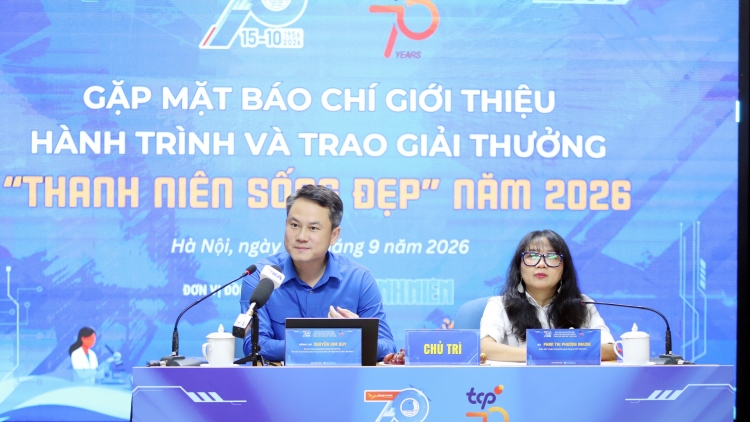 Khởi động Giải thưởng "Thanh niên sống đẹp" 2026