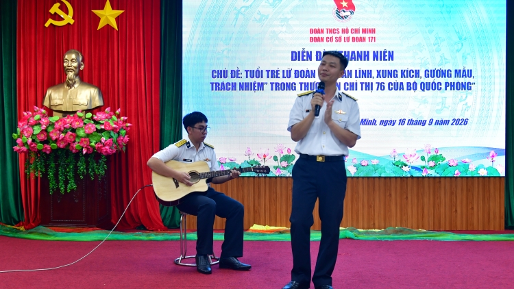 Lữ đoàn 171 phát huy vai trò tuổi trẻ trong giữ nghiêm kỷ luật