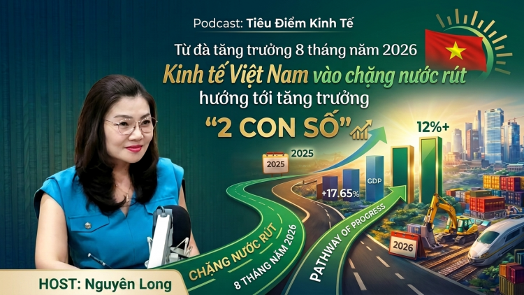 8 tháng năm 2026 Kinh tế Việt Nam vào chặng nước rút hướng tới tăng trưởng "2 con số"