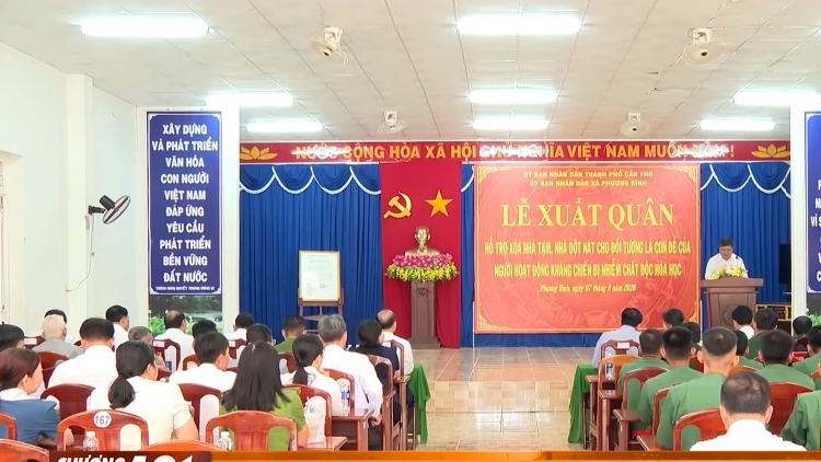 Cần Thơ xuất quân hỗ trợ xóa nhà tạm, nhà dột nát cho gia đình người có công