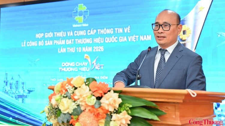 Sản phẩm đạt Thương hiệu quốc gia Việt Nam lần thứ 10 năm 2026: Đổi mới sáng tạo được ưu tiên