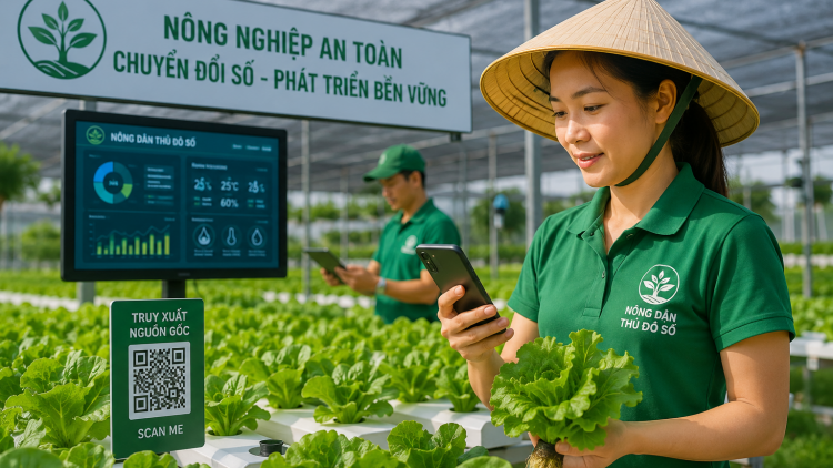 Chuyển đổi số giúp nông dân Hà Nội mở rộng kết nối thị trường