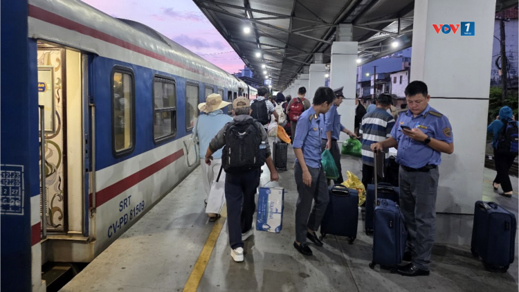 8h ngày 5/9 ngành đường sắt mở bán vé tàu Tết Đinh Mùi 2027