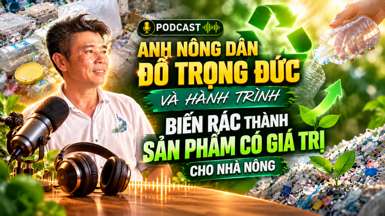 Hành trình biến rác thành sản phẩm có giá trị cho nhà nông