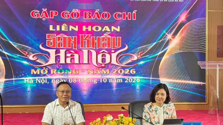 15 đơn vị nghệ thuật chuyên nghiệp hội tụ tại Liên hoan Sân khấu Hà Nội mở rộng 2026