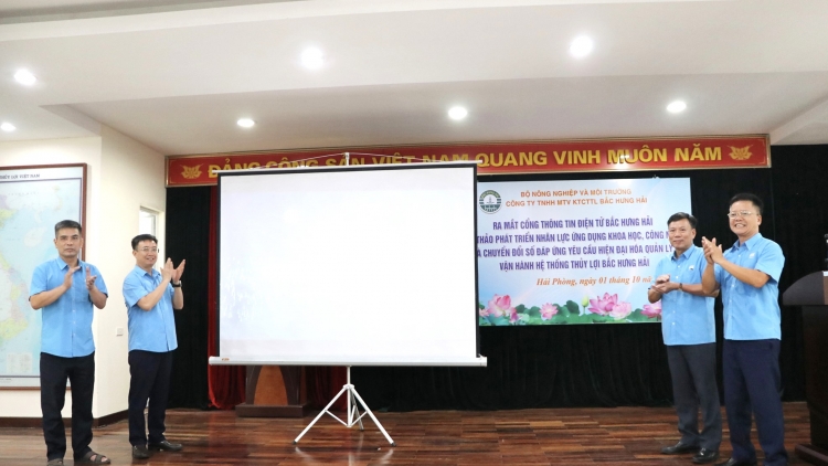Hệ thống thủy lợi Bắc Hưng Hải: Từ quản lý truyền thống sang quản trị số