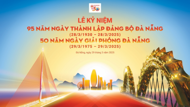Lễ Kỷ niệm 95 năm Ngày thành lập Đảng bộ thành phố và 50 năm Ngày giải phóng thành phố Đà Nẵng