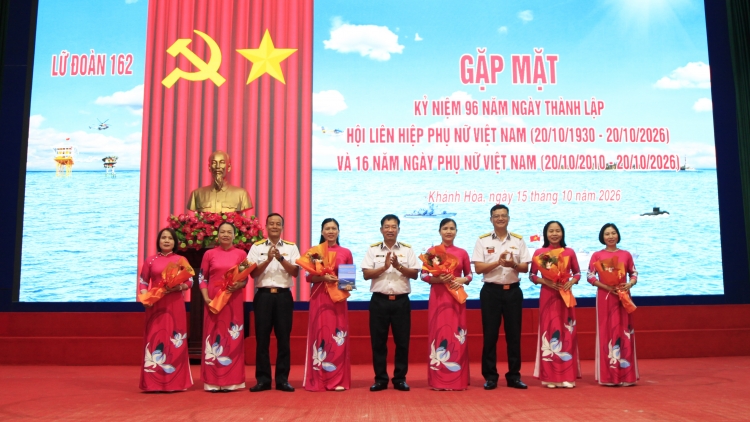 Lữ đoàn 162 Hải quân lắng nghe, đồng hành cùng hội viên phụ nữ