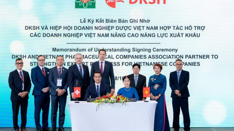   DKSH và Hiệp hội Doanh nghiệp Dược Việt Nam ký kết hợp tác 