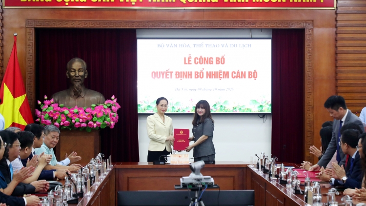 Bộ Văn hóa Thể Thao và Du lịch bổ nhiệm 4 Cục trưởng