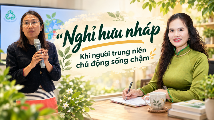 "Nghỉ hưu nháp": Khi người trung niên chủ động sống chậm