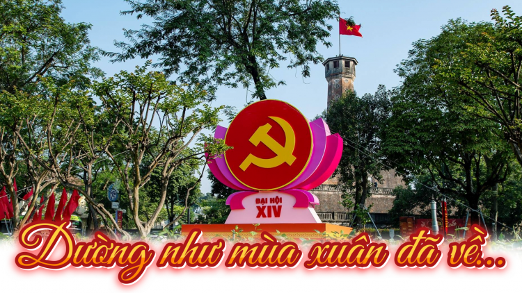 Dường như mùa xuân đã về…