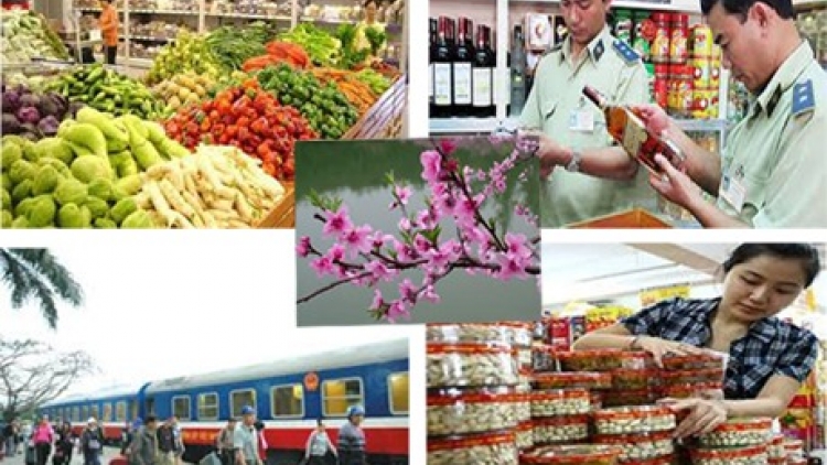Các địa phương tiếp tục triển khai chương trình bình ổn hàng hóa Tết (Thời sự đêm 13/1/2016)