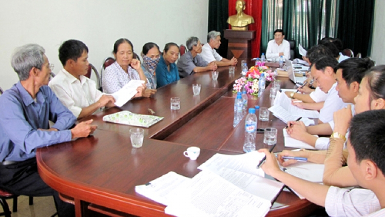 Tăng cường xử lý dứt điểm khiếu nại tố cáo liên quan đến đất đai (28/12/2015)