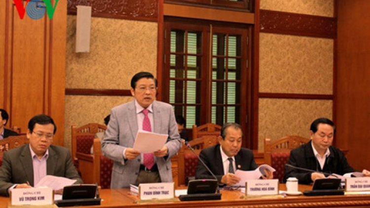 Ban Chỉ đạo Trung ương về phòng, chống tham nhũng họp phiên thứ 9 (Thời sự trưa 28/12/2015)