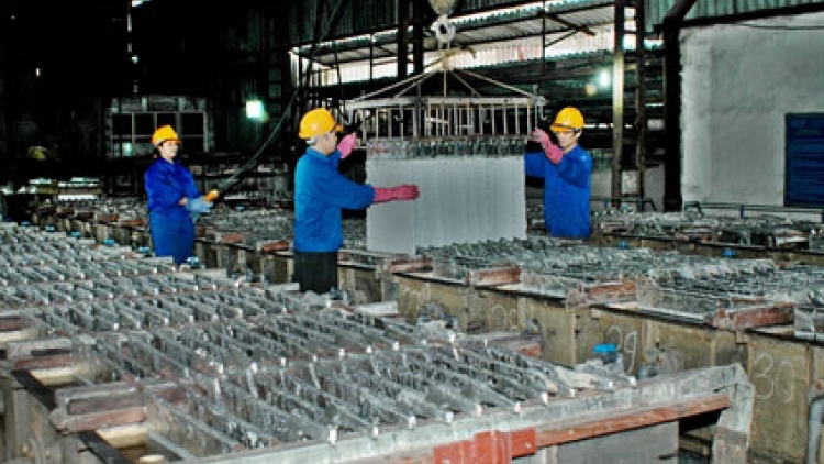 Đẩy mạnh sản xuất, tiết giảm chí phí: Giải pháp nâng cao hiệu quả hoạt động của Công ty Cổ phần Kim loại màu Thái Nguyên (25/2/2016)