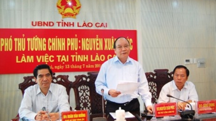 Thời sự đêm ngày 13/7/2014: Phó thủ tướng Nguyễn Xuân Phúc làm việc tại tỉnh Lào Cai bàn giải pháp phát triển kinh tế xã hội