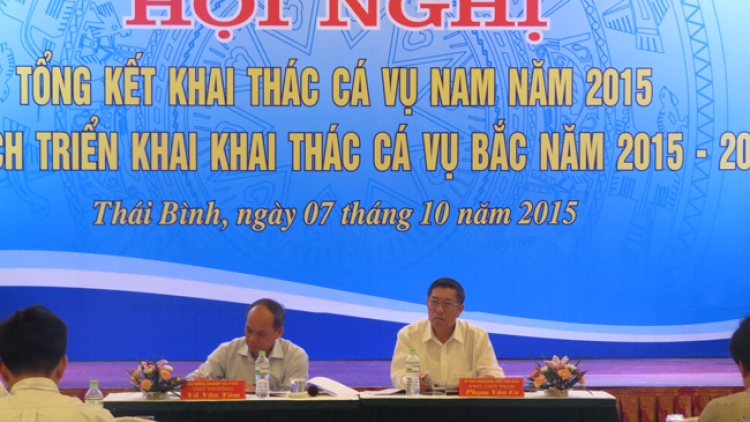 Triển khai khai thác vụ cá Bắc 2015-2016, còn nhiều việc cần làm.