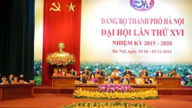 Tổng Bí thư Nguyễn Phú Trọng dự và phát biểu khai mạc Đại hội đại biểu lần thứ 16, Đảng bộ thành phố Hà Nội (Thời sự trưa ngày 1/11/2015)
