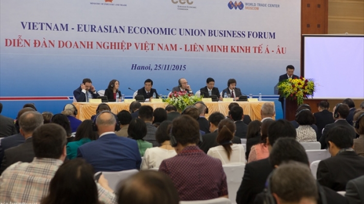 Kết nối doanh nghiệp Việt Nam và Liên minh Kinh tế Á – Âu (30/11/2015)