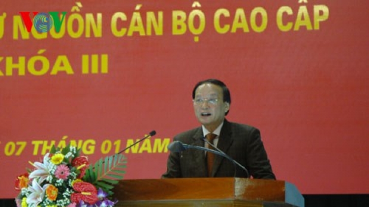 Cán bộ cấp chiến lược phải là "gốc của mọi công việc"