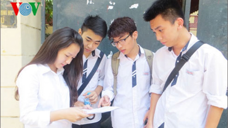Chính phủ với người dân ngày 24/3/2015: Học sinh phấn khởi với Quy chế kỳ thi quốc gia 2015.
