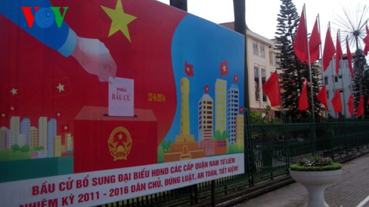 Quốc hội với cử tri ngày 16/4/2015: Dự thảo Luật Bầu cử đại biểu Quốc hội và Hội đồng Nhân dân.