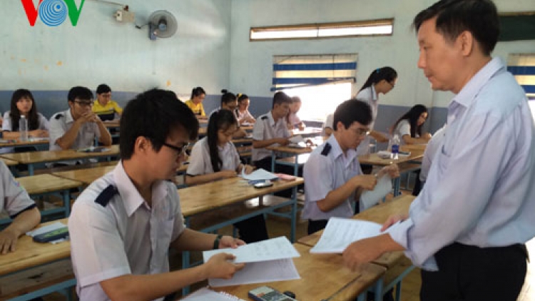 Thời sự chiều ngày 11/5/2015: Thành phố Hồ Chí Minh tổ chức thi thử Trung học phổ thông Quốc gia.