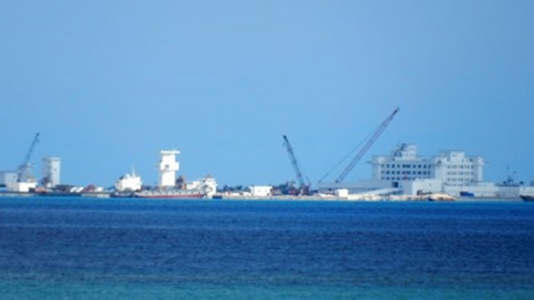 Biển đảo Việt Nam ngày 29/5/2015: Trung Quốc xây hải đăng ở Châu Viên, Gạc Ma là vi phạm chủ quyền của Việt Nam.