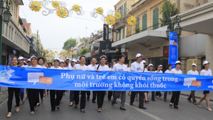 Thời sự trưa ngày 31/5/2015: Mít tinh "Phụ nữ có người thân không hút thuốc" - Vì môi trường không khói thuốc.