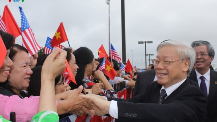 Thời sự chiều ngày 7/7/2015: Tổng Bí thư Nguyễn Phú Trọng có những hoạt động đầu tiên trong chuyến thăm chính thức Hoa Kỳ.