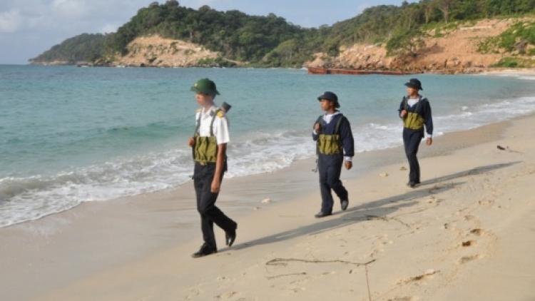 Nơi biển đảo Tây Nam của Tổ quốc.