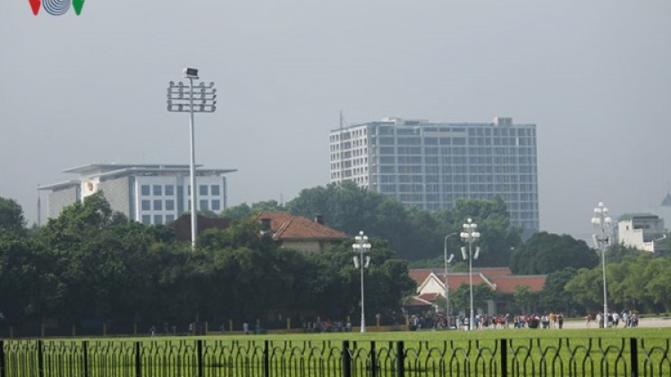 Đoàn liên ngành thành phố Hà Nội kiểm tra dự án Trung tâm thương mại, văn phòng, nhà ở tại số 8B Lê Trực.