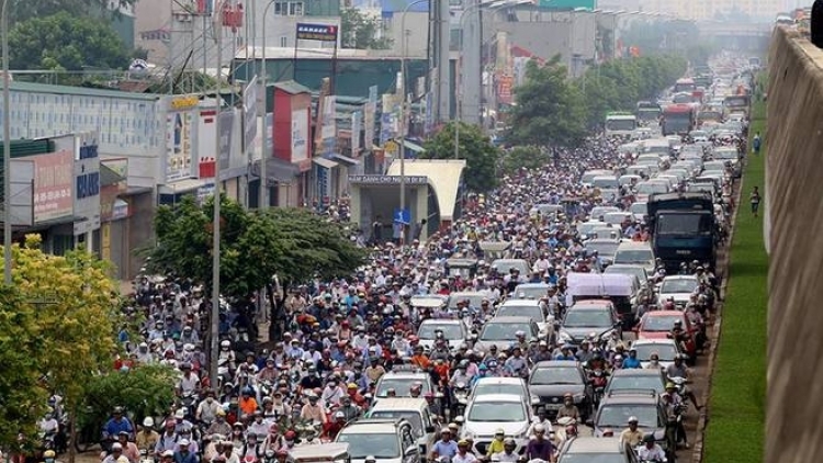 Tránh ùn tắc giao thông - phải bắt đầu từ văn hóa (14/10/2016)