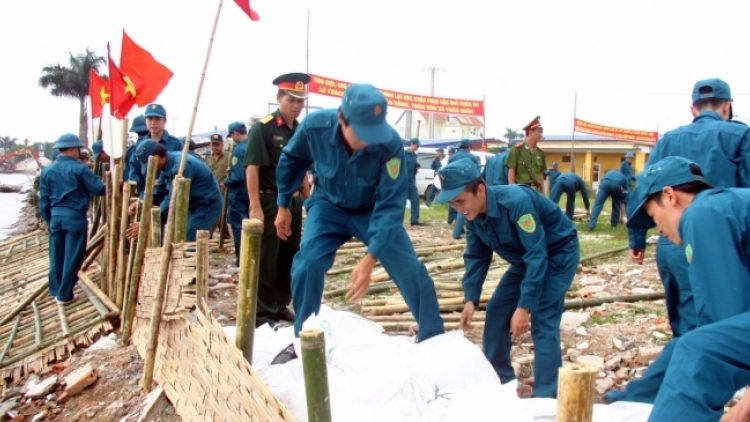 Kinh nghiệm hộ đê trong phòng chống thiên tai. (21/6/2016)