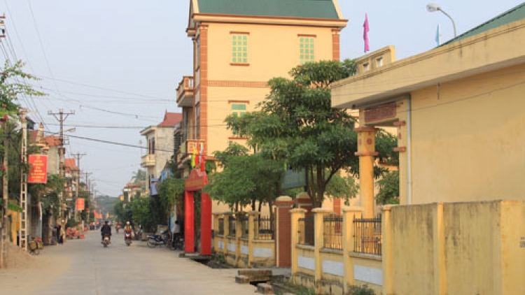 Huyện Quốc Oai - Hà Nội xóa nợ xây dựng nông thôn mới. (5/8/2016)