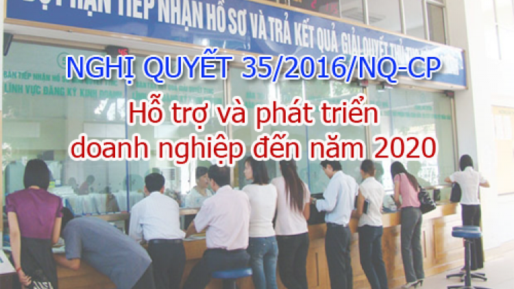 Nghị quyết 35 tạo cơ chế hỗ trợ doanh nghiệp phát triển (30/9/2016)