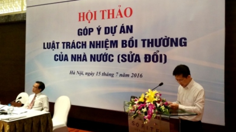 Khó khăn về đền bù trong Dự thảo Luật Trách nhiệm bồi thường của Nhà nước (10/01/2017)