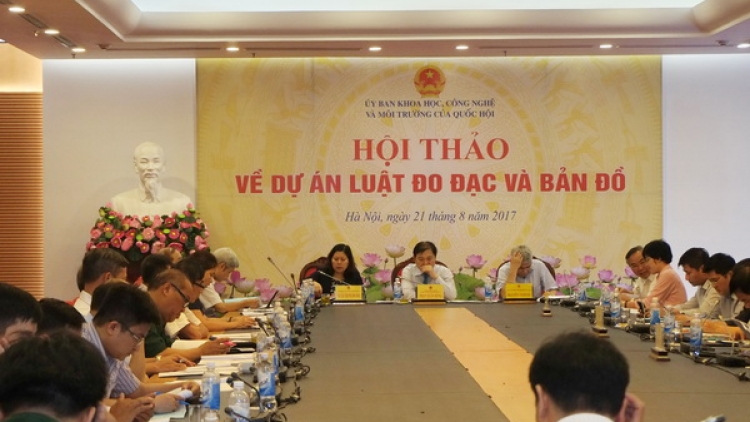 Dự thảo Luật Đo đạc và bản đồ cần đảm bảo an ninh quốc gia (03/10/2017)