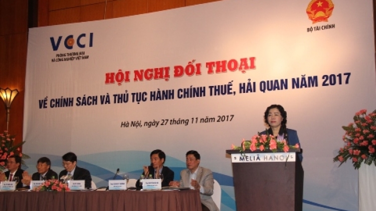 Nỗ lực đối thoại, tạo điều kiện cho doanh nghiệp về chính sách thuế, hải quan (29/11/2017)