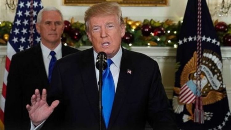 Thế giới chấn động trước việc Tổng thống Mỹ chính thức công nhận Jerusalem là thủ đô của Israel (7/12/2017)