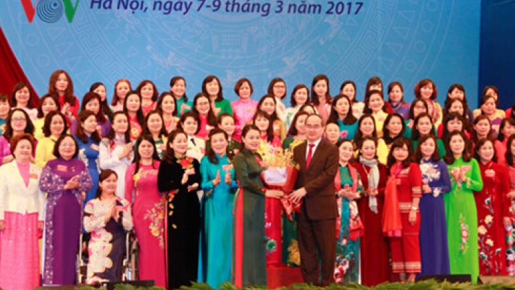 Bà Nguyễn Thị Thu Hà tiếp tục tái cử giữ chức Chủ tịch Hội Liên hiệp phụ nữ Việt Nam khóa mới (Thời sự chiều 9/3/2017)