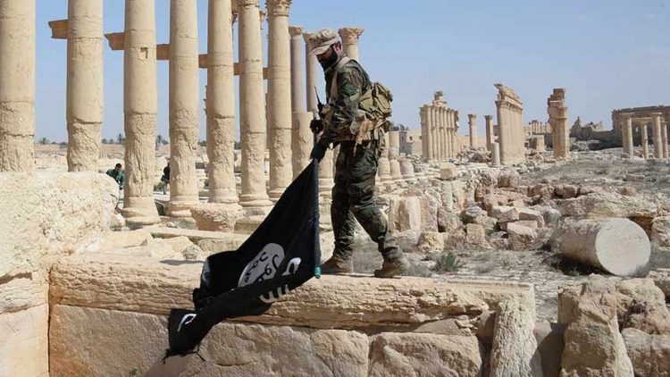 Di sản thế giới Palmyra, Syria bị tàn phá nghiêm trọng dưới bàn tay Tổ chức Nhà nước Hồi giáo tự xưng IS (16/4/2017)