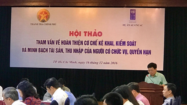 Kiểm soát tài sản, thu nhập: Đừng làm cho có. (12/5/2017)