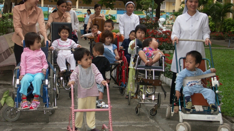 Trường Chuyên biệt Thanh Tâm, tỉnh dòng Phaolô Đà Nẵng: Mở cánh cửa tâm hồn cho trẻ khuyết tật. (11/7/2017)