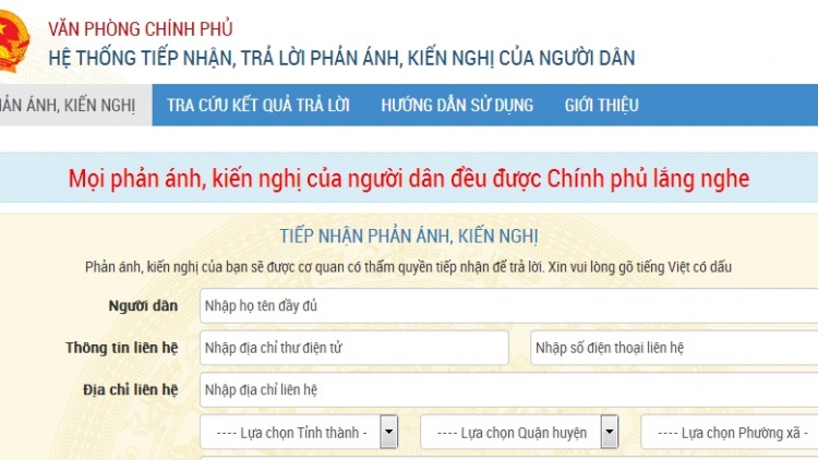 Chấn chỉnh việc chậm trễ trong xử lý kiến nghị của người dân (21/7/2017)