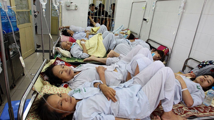 Bệnh nhân sốt xuất huyết tiếp tục tăng mạnh gây áp lực cho các bệnh viện (Thời sự trưa 10/8/2017)