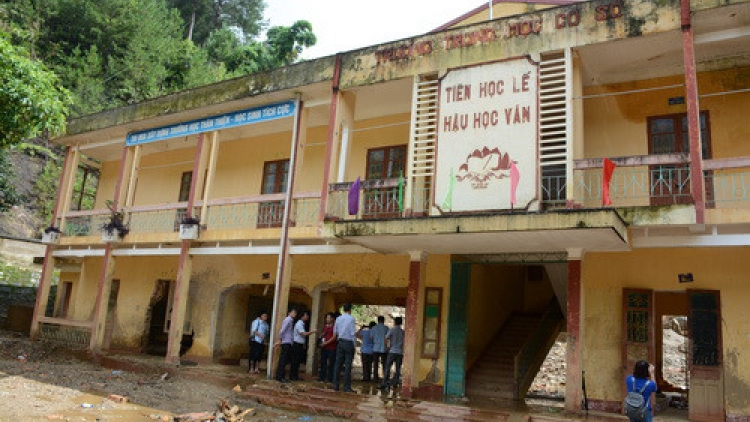 Gian nan kiên cố hóa trường lớp học (07/9/2017)