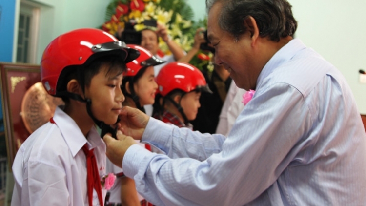 Để tháng nào cũng là tháng an toàn giao thông cho học sinh (8/9/2017)